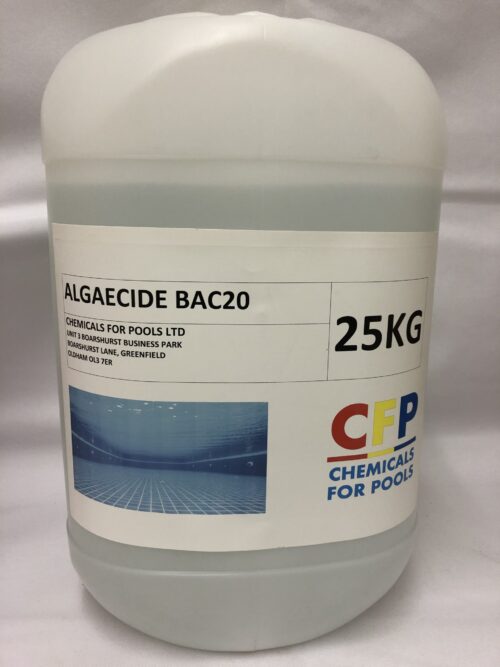 Chemicals for Pools Algaecide BAC20 25KG